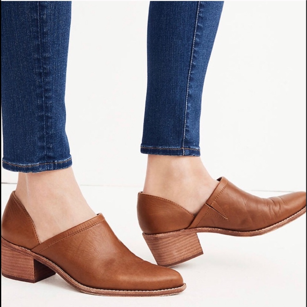 Madewell Brady Block Heel Booties